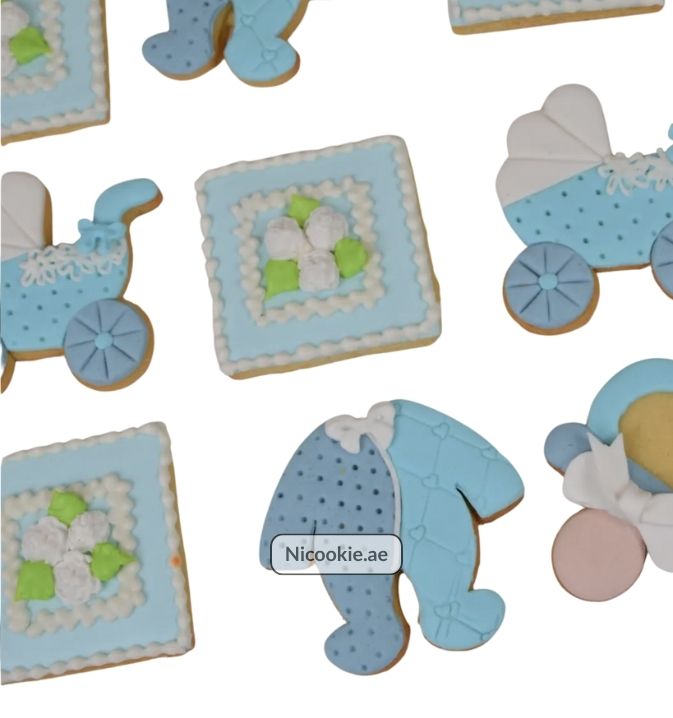 Baby Blue Bliss Cookies