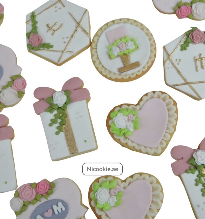 Elegant Blossom Cookies