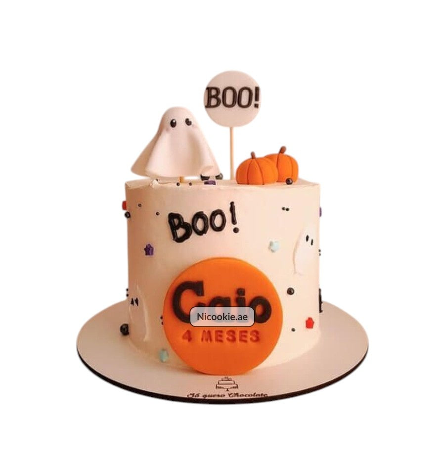 Boo-tastic Ghost Cake