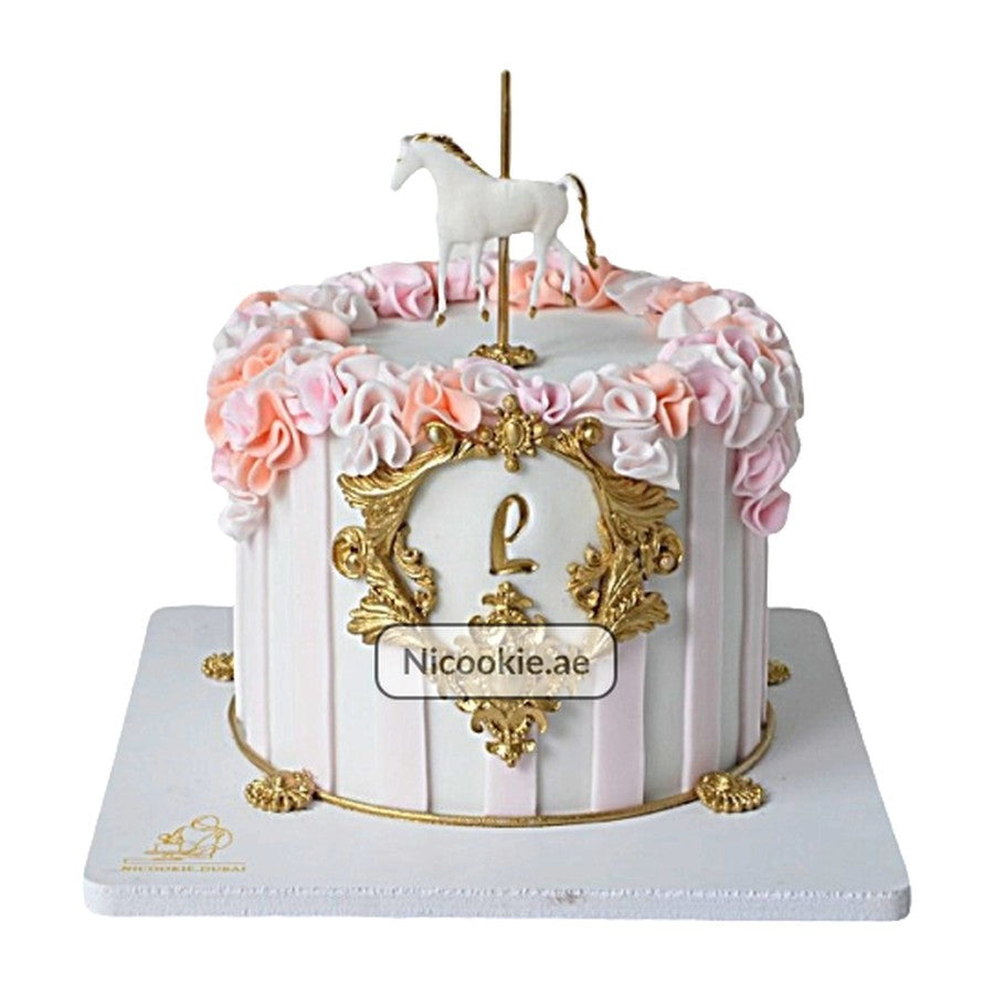 Carousel Unicorn Luxury Cake
