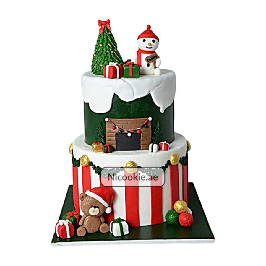 Festive Christmas Cake