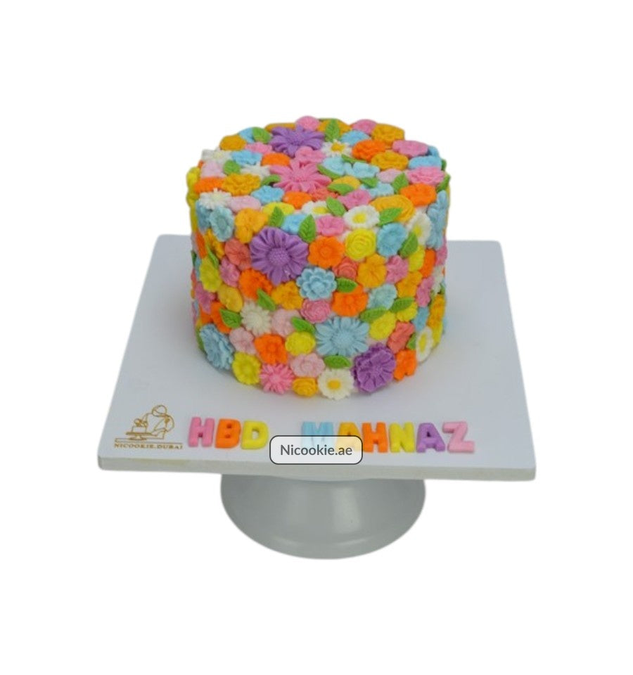 Floral Fiesta Cake