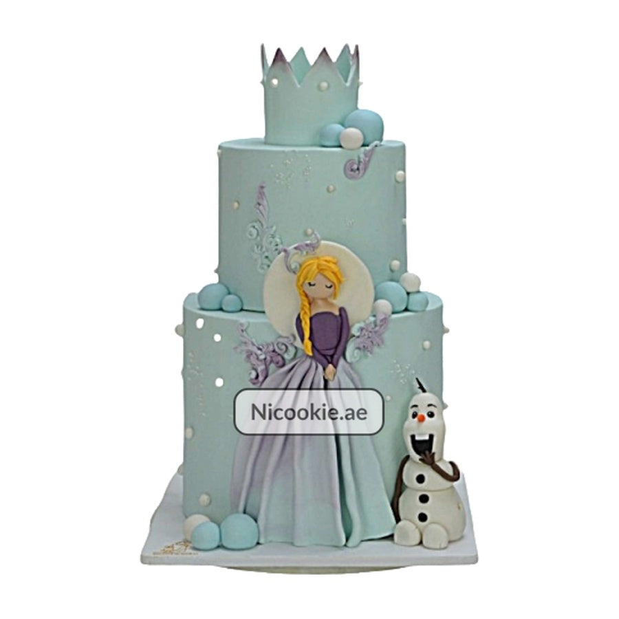 Frozen Princess Elsa Cake