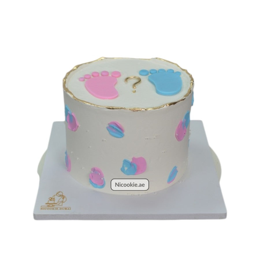 Gender Reveal Footprints