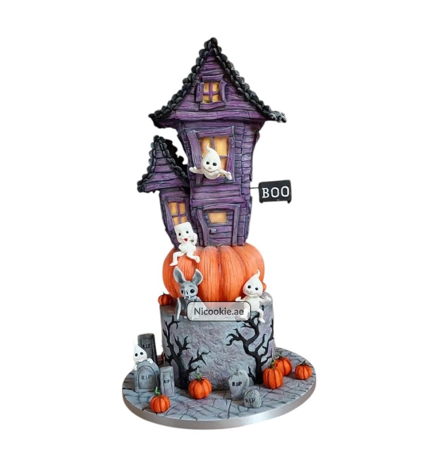 Ghostly Pumpkin Tower