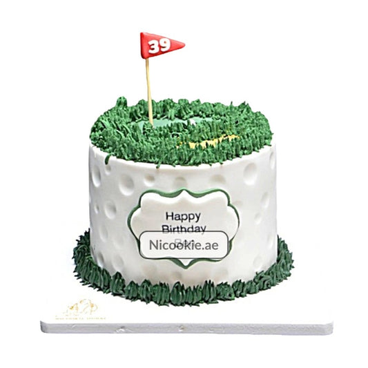 Golf Green Cake