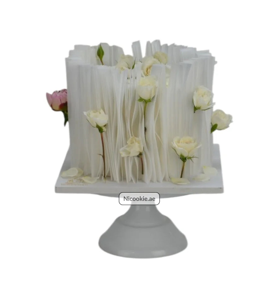 Ivory Petal Elegance