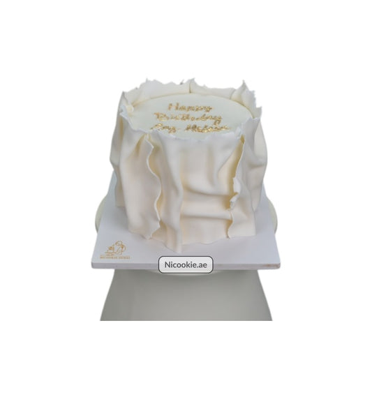 Ivory Ruffle Delight