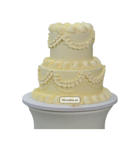 Ivory Swirl Elegance