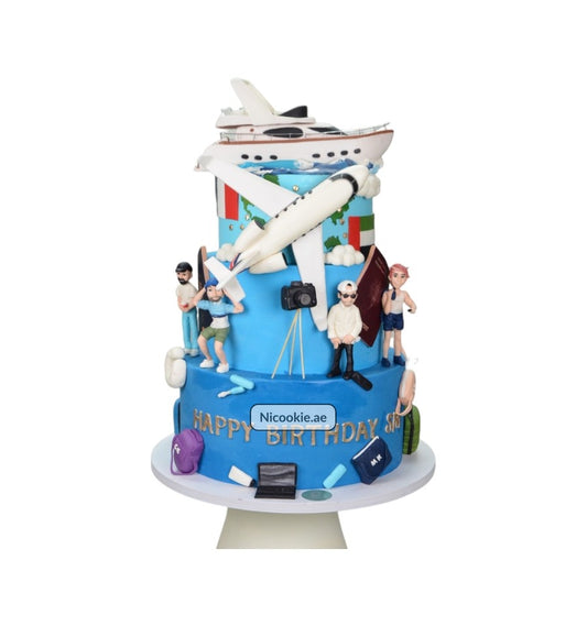 Jetsetter's Dream Cake