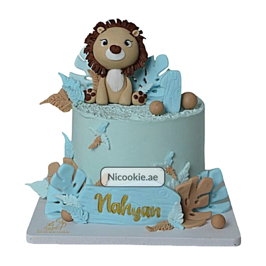 Lion Safari Cake