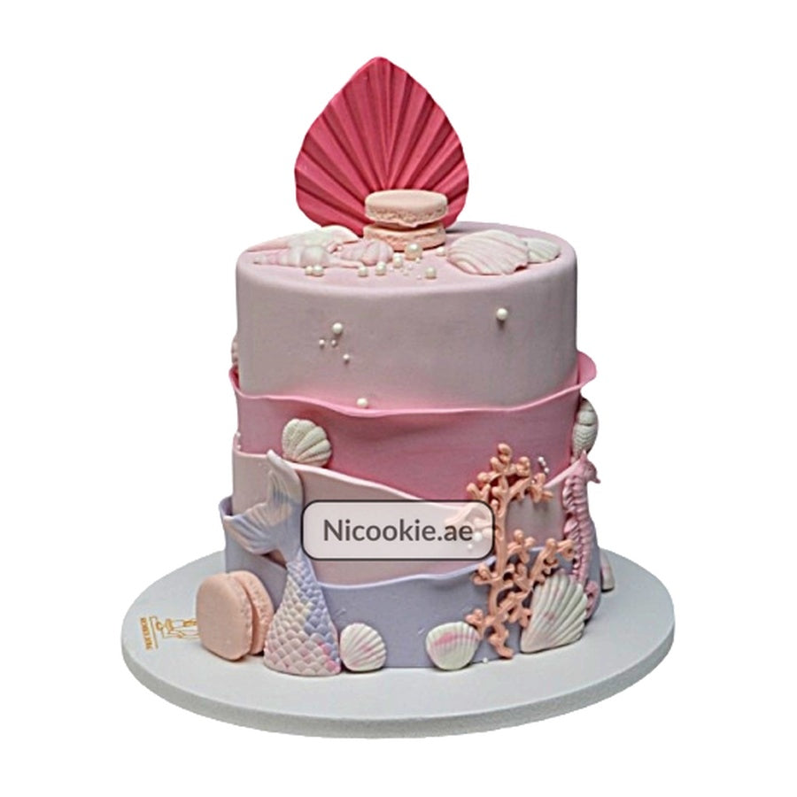 Mermaid Pink Cake