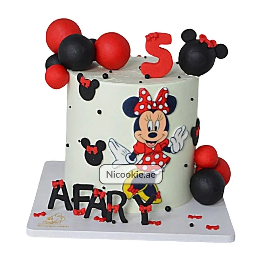 Minnie Mouse 5th Birthday Cake