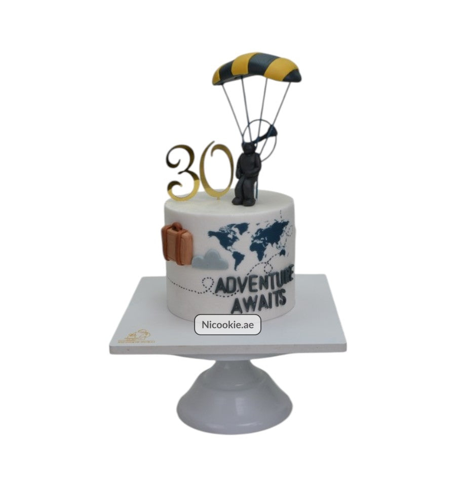 Parachute Adventure Cake