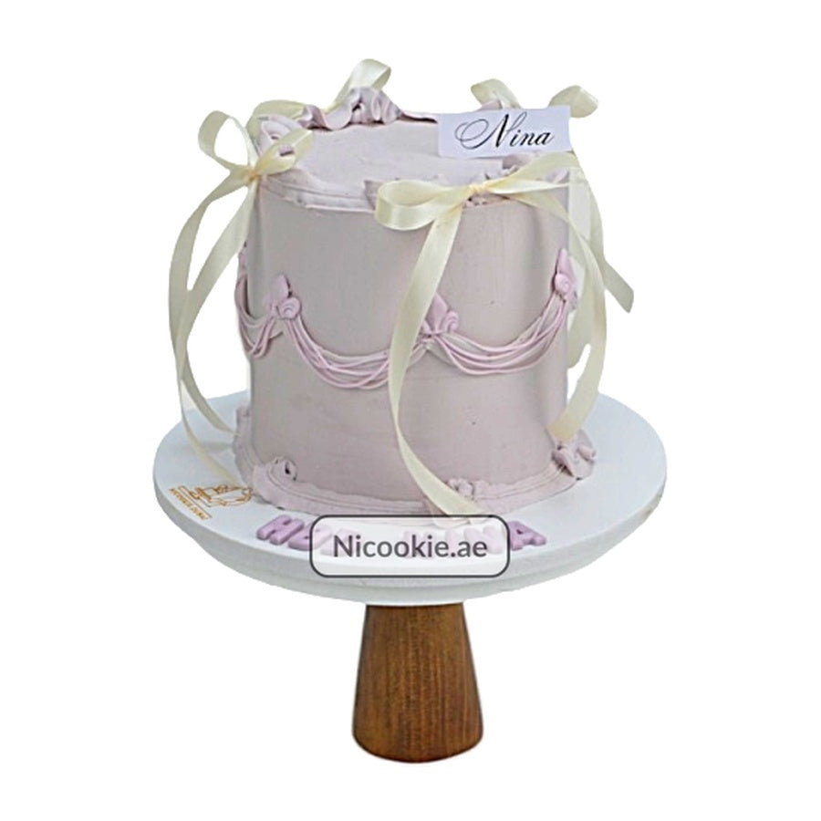 Pastel Ribbon Cake