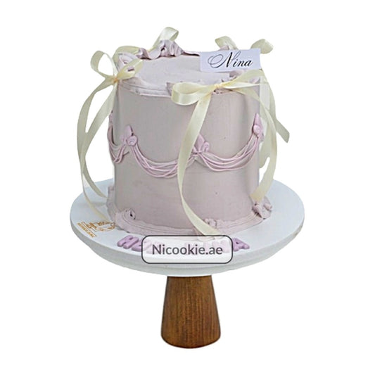 Pastel Ribbon Cake
