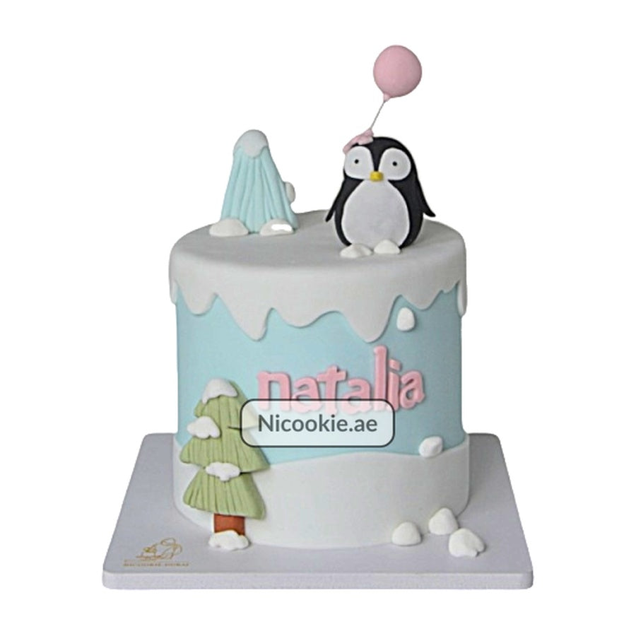 Penguin Winter Cake
