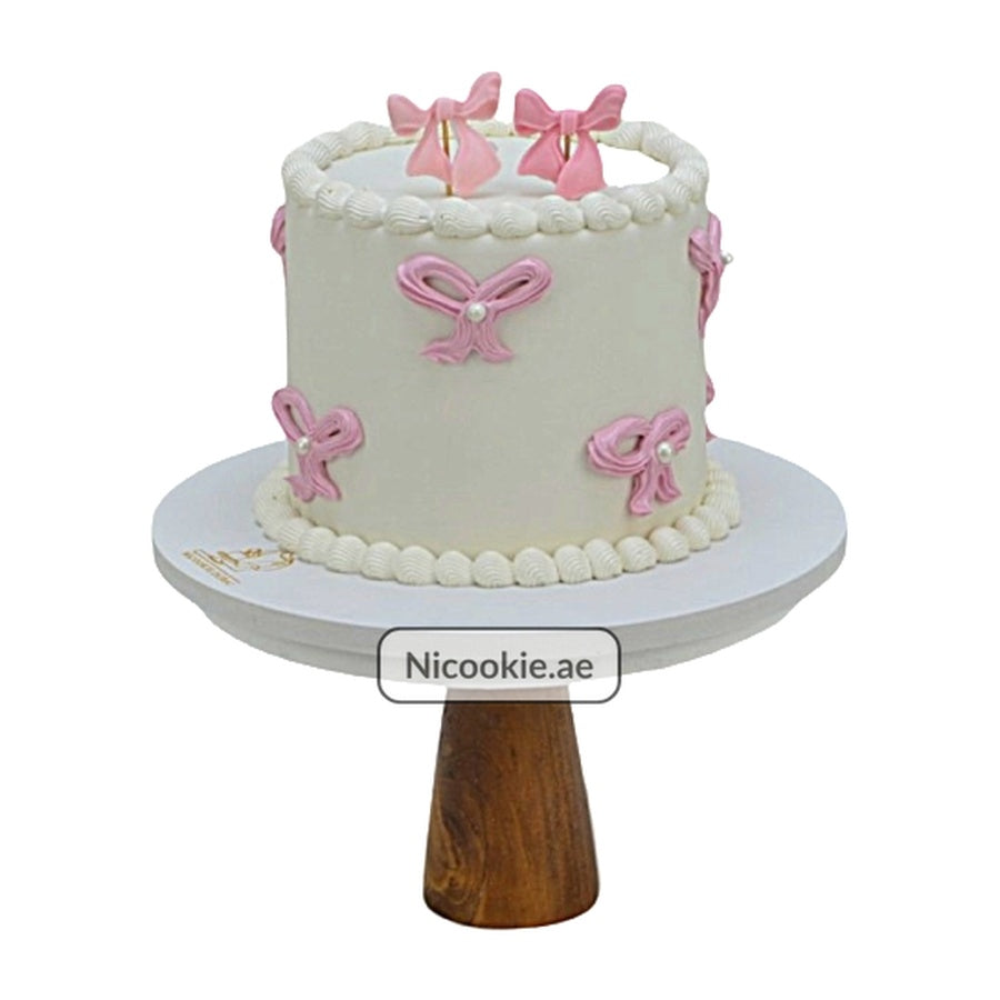 Pink Ribbon Cake
