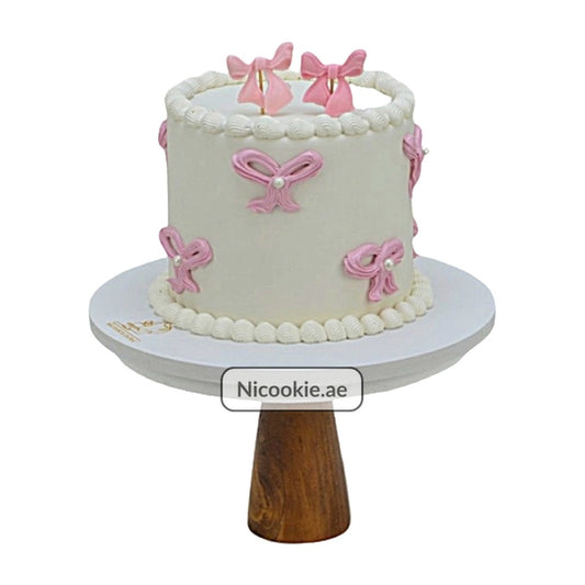Pink Ribbon Cake