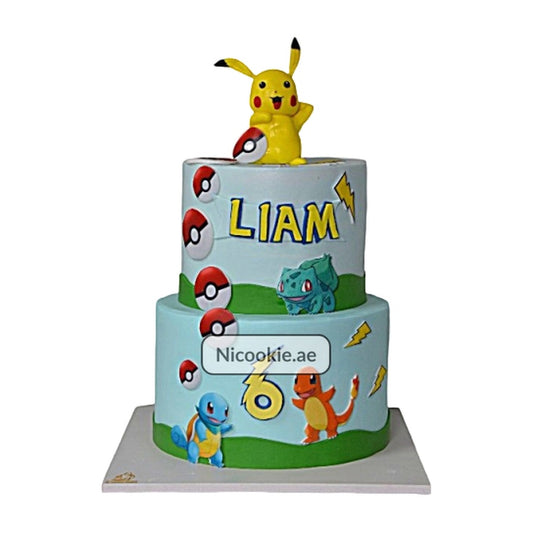 Pokemon Adventure Cake
