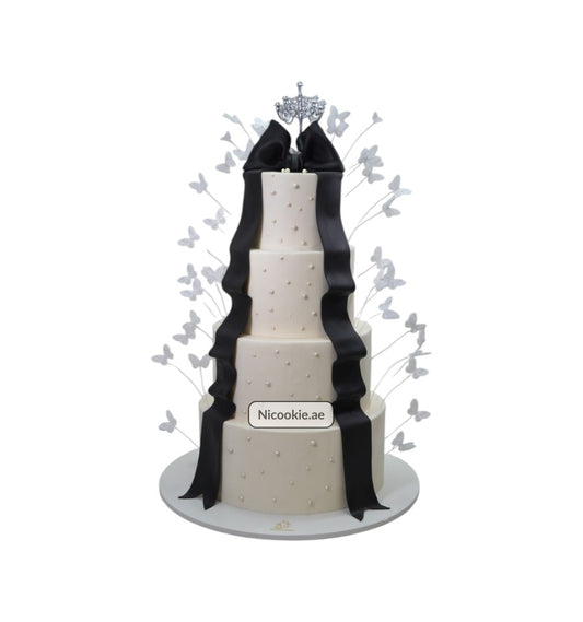 Regal Black Tie Cake