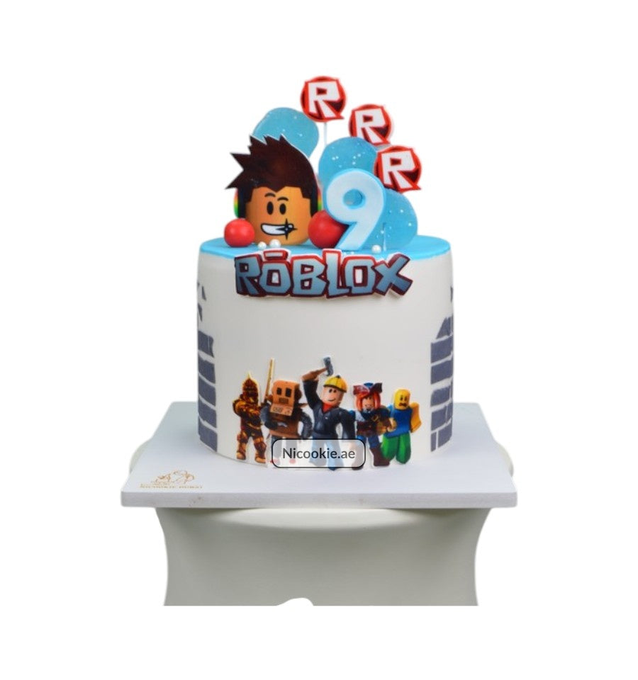 Roblox Birthday Bash Cake