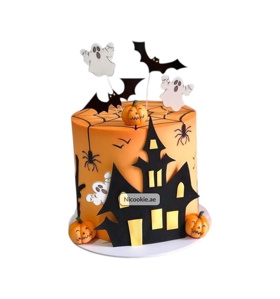 Spooky Haunted Cake