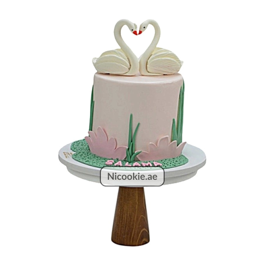Swan Love Cake