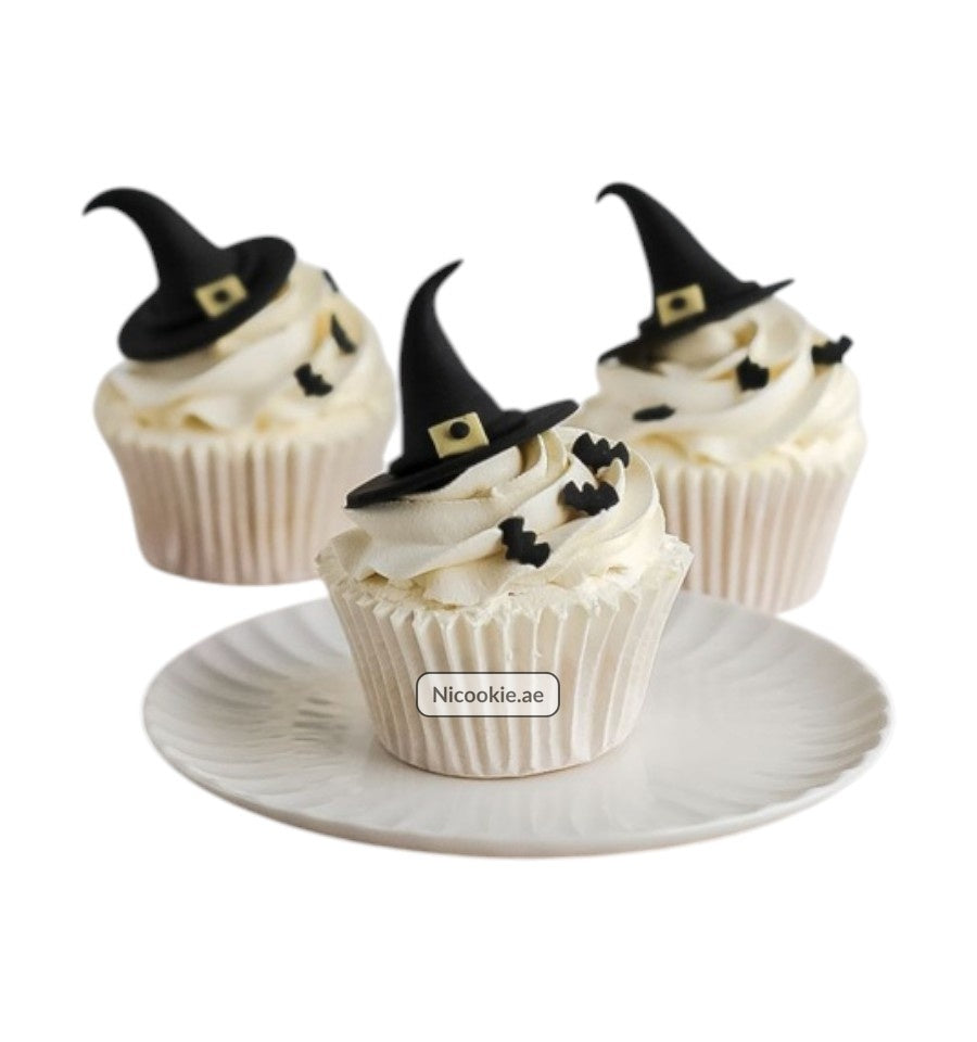 Witchy Hat Cupcakes