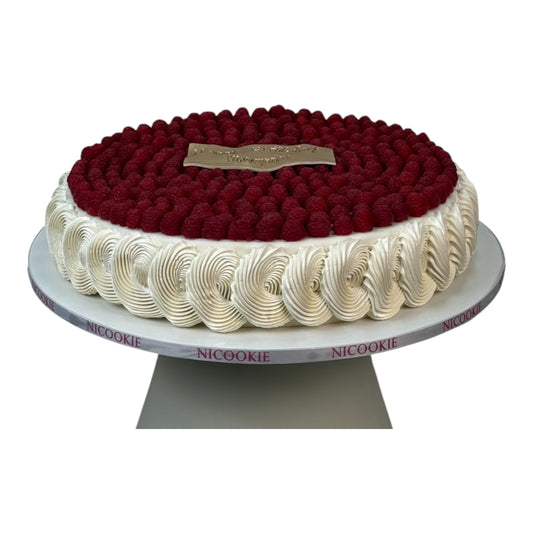 Raspberry Romance Cake